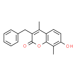 3-Benzyl-7-hydroxy-4,8-dimethyl-2H-chromen-2-one picture