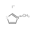 Thiazolium, 3-methyl-,iodide (1:1) structure