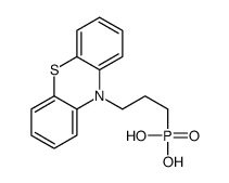 3-phenothiazin-10-ylpropylphosphonic acid结构式