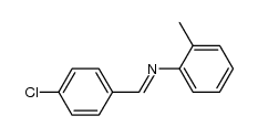 4-chlorobenzal-2-toluidine结构式