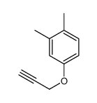 Benzene, 1,2-dimethyl-4-(2-propynyloxy)- (9CI)结构式
