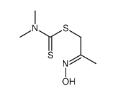 [(2E)-2-hydroxyiminopropyl] N,N-dimethylcarbamodithioate结构式