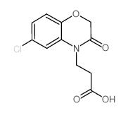 3-(6-CHLORO-2H-1,4-BENZOXAZIN-3(4H)-ONE-4-YL)PROPIONICACID picture