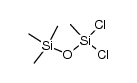 dichlorotetramethyldisiloxane Structure