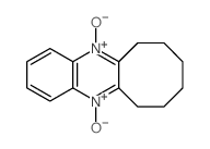 Cycloocta[b]quinoxaline, 6,7,8,9,10,11-hexahydro-, 5,12-dioxide structure