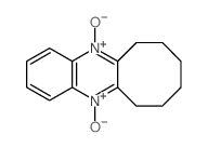 Cycloocta[b]quinoxaline, 6,7,8,9,10,11-hexahydro-, 5,12-dioxide结构式