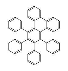 1,2,3,4-tetraphenyltriphenylene结构式