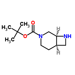2-Methyl-2-Propanyl 3,8-Diazabicyclo[4.2.0]Octane-3-Carboxylate Structure
