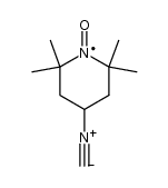4-isocyano-2,2,6,6-tetramethylpiperidine-1-oxyl Structure