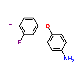 4-(3,4-Difluorophenoxy)aniline结构式