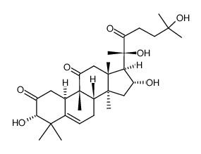 23,24-Dihydroisocucurbitacin D结构式