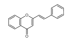 (E)-2-styrylchromone结构式