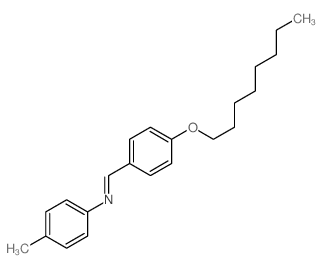 Benzenamine,4-methyl-N-[[4-(octyloxy)phenyl]methylene]- picture