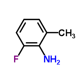2-氨基-3-氟甲苯结构式