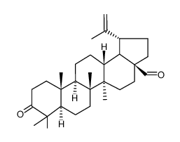 3,28-Dioxolup-22,29-en Structure