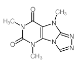 1,3,5-trimethylpurino[8,9-c][1,2,4]triazole-2,4-dione Structure