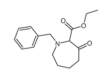 ethyl 1-benzyl-3-oxoazepane-2-carboxylate Structure