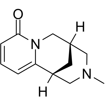 N-methylcytisine structure