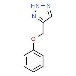 1H-1,2,3-Triazole,4-(phenoxymethyl)-(9CI) Structure