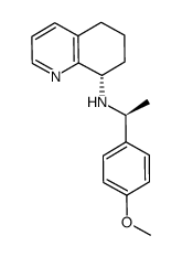 (8S)-N-{(1S)-1-[4-(methyloxy)phenyl]ethyl}-5,6,7,8-tetrahydro-8-quinolinamine Structure