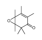 1,2,2,4,5,6-Hexamethyl-7-oxabicyclo[4.1.0]hept-4-en-3-one structure