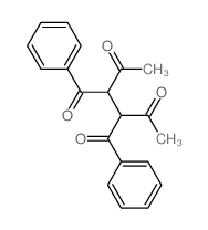 3,4-dibenzoylhexane-2,5-dione结构式
