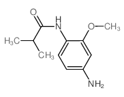 N-(4-Amino-2-methoxyphenyl)-2-methylpropanamide结构式