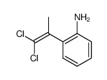 2-(2,2-dichloro-1-methylvinyl)-phenylamine结构式