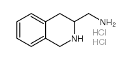 3-AMINOMETHYL-1,2,3,4-TETRAHYDROISOQUINOLINE DIHYDROCHLORIDE Structure