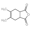 1,3-Isobenzofurandione, 3a,4,7,7a-tetrahydro-5,6-dimethyl- Structure