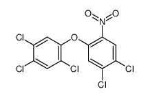 1,2,4-trichloro-5-(4,5-dichloro-2-nitrophenoxy)benzene结构式