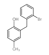 2-[(2-bromophenyl)methyl]-4-methyl-phenol picture