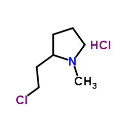 2-(2-Chlorethyl)-1-methylpyrrolidinhydrochlorid structure