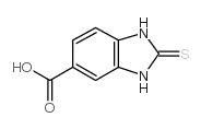 2-巯基苯并咪唑羧酸结构式