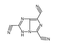 3H-imidazo[1,5-b][1,2,4]triazole-2,5,7-tricarbonitrile Structure
