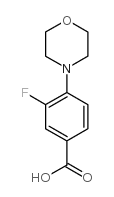 3-氟-4-(4-吗啉基)苯甲酸图片