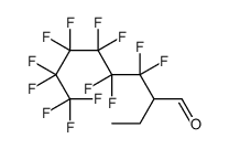 2-ethyl-3,3,4,4,5,5,6,6,7,7,8,8,8-tridecafluorooctanal Structure