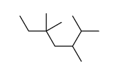 2,3,5,5-tetramethylheptane Structure