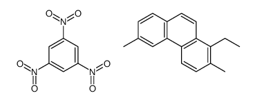 1-ethyl-2,6-dimethylphenanthrene,1,3,5-trinitrobenzene结构式
