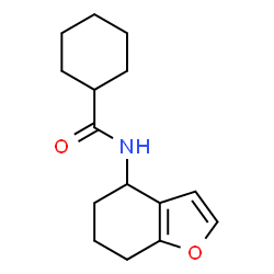 Cyclohexanecarboxamide, N-(4,5,6,7-tetrahydro-4-benzofuranyl)- (9CI)结构式