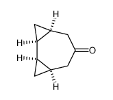 syn-3,5-bishomocycloheptadienone结构式