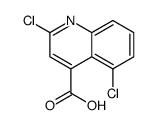 2,5-dichloroquinoline-4-carboxylic acid Structure