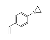 Aziridine, 1-(4-ethenylphenyl)- (9CI) structure