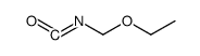 Ethoxymethyl isocyanate Structure