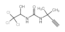 N-(1,1-DIMETHYLPROP-2-YNYL)-N'-(2,2,2-TRICHLORO-1-HYDROXYETHYL)UREA结构式