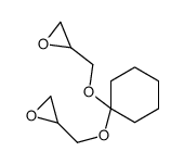 2-[[1-(oxiran-2-ylmethoxy)cyclohexyl]oxymethyl]oxirane结构式