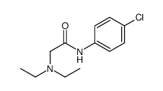 N-(4-chlorophenyl)-2-(diethylamino)acetamide Structure