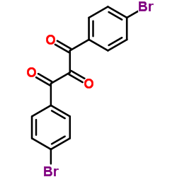 1,3-Bis(4-bromophenyl)-1,2,3-propanetrione Structure