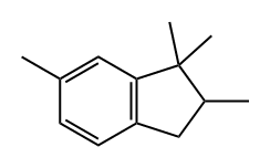 1H-Indene, 2,3-dihydro-1,1,2,6-tetramethyl- Structure