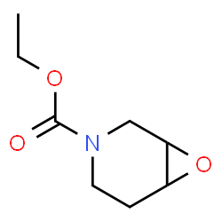Ethyl 7-oxa-3-azabicyclo[4.1.0]heptane-3-carboxylate Structure